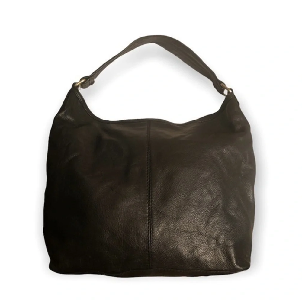 Marc by Marc Jacobs black leather hobo bag